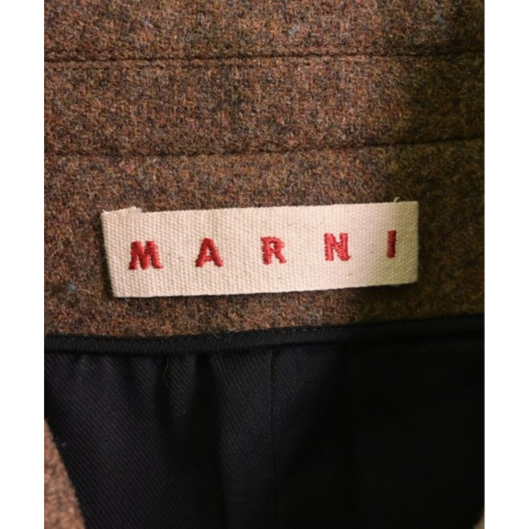 Marni(マルニ)のMARNI マルニ ピーコート 40(M位) 茶系 【古着】【中古】 レディースのジャケット/アウター(ピーコート)の商品写真