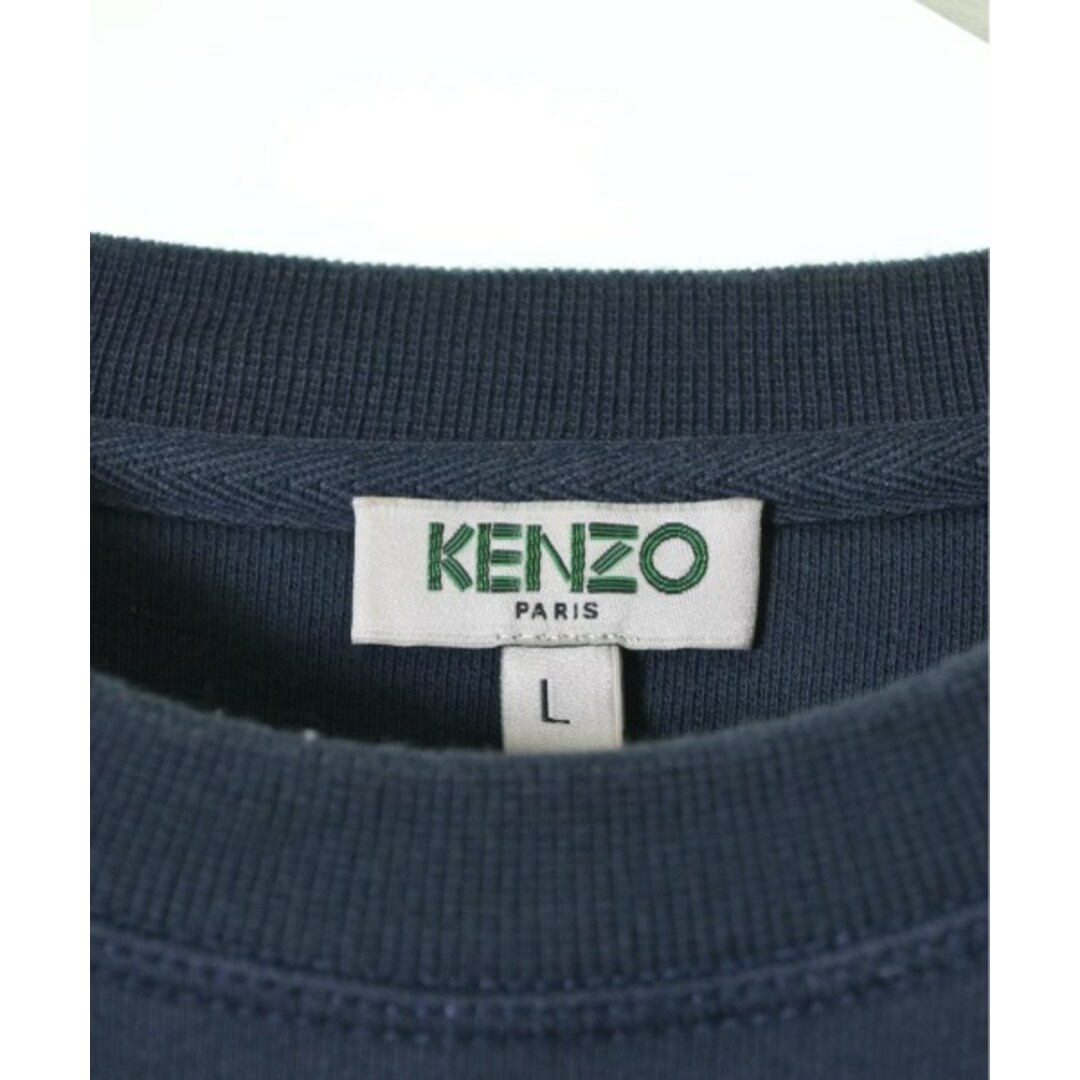 KENZO(ケンゾー)のKENZO ケンゾー スウェット -(M位) 紺 【古着】【中古】 レディースのトップス(トレーナー/スウェット)の商品写真