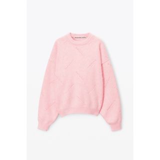 アレキサンダーワン(Alexander Wang)のALEXANDER WANG デボスドロゴ ブラッシュドクルーネック(ニット/セーター)