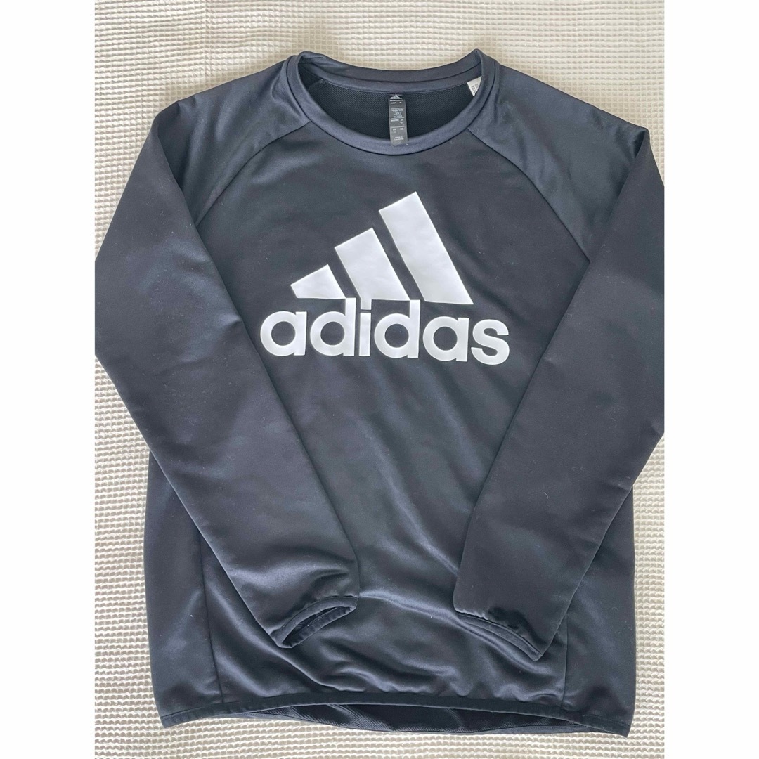 adidas(アディダス)のadidas アディダス 長袖 シャツ　160cm キッズ　 キッズ/ベビー/マタニティのキッズ服男の子用(90cm~)(Tシャツ/カットソー)の商品写真