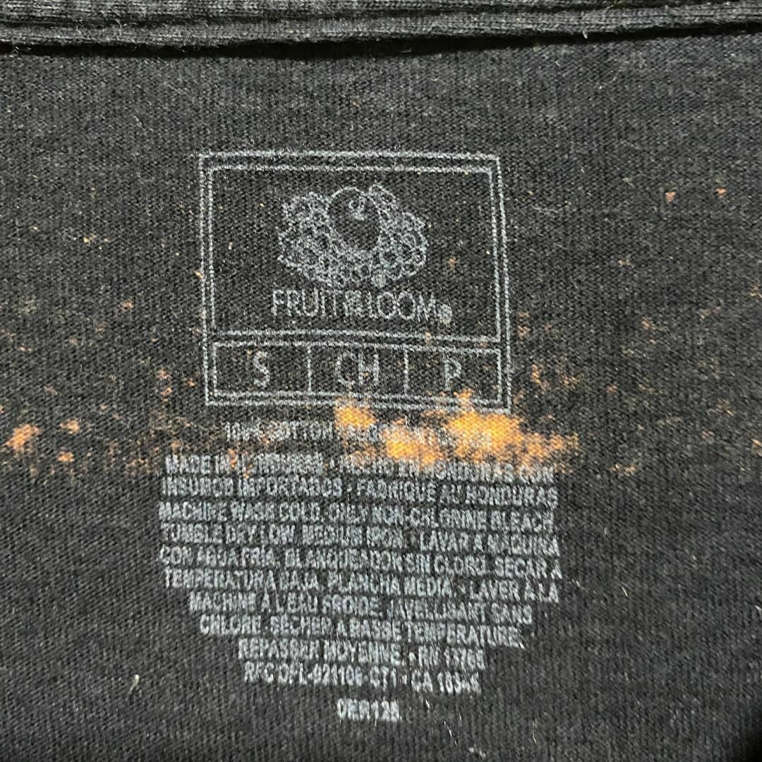 FRUIT OF THE LOOM(フルーツオブザルーム)のアメリカ古着　ロンT　長袖Tシャツ　両面プリント　スプレー加工　J330 メンズのトップス(Tシャツ/カットソー(七分/長袖))の商品写真