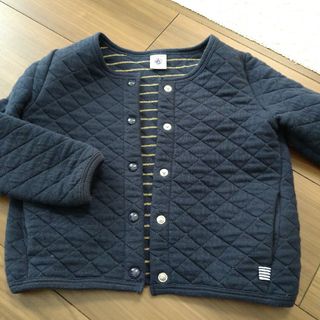 PETIT BATEAU - プチバトー　女児キルティングカーディガン　104センチ