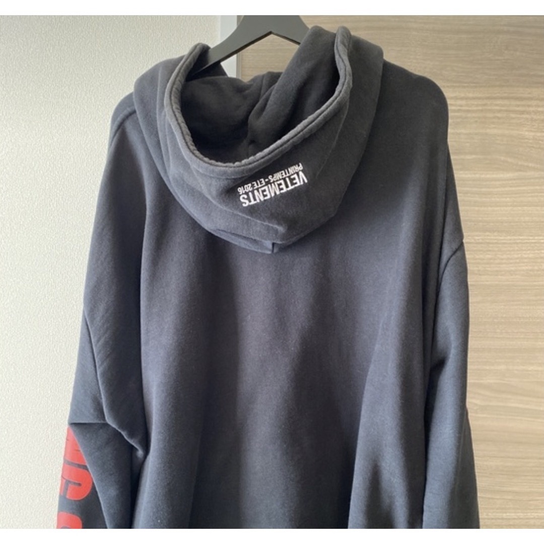 VETEMENTS(ヴェトモン)のvetements 16ss タイタニック　パーカー メンズのトップス(パーカー)の商品写真