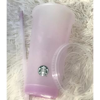 スターバックス(Starbucks)のスターバックス ミステリーカラーチェンジングリユーザブルコールドカップ(タンブラー)