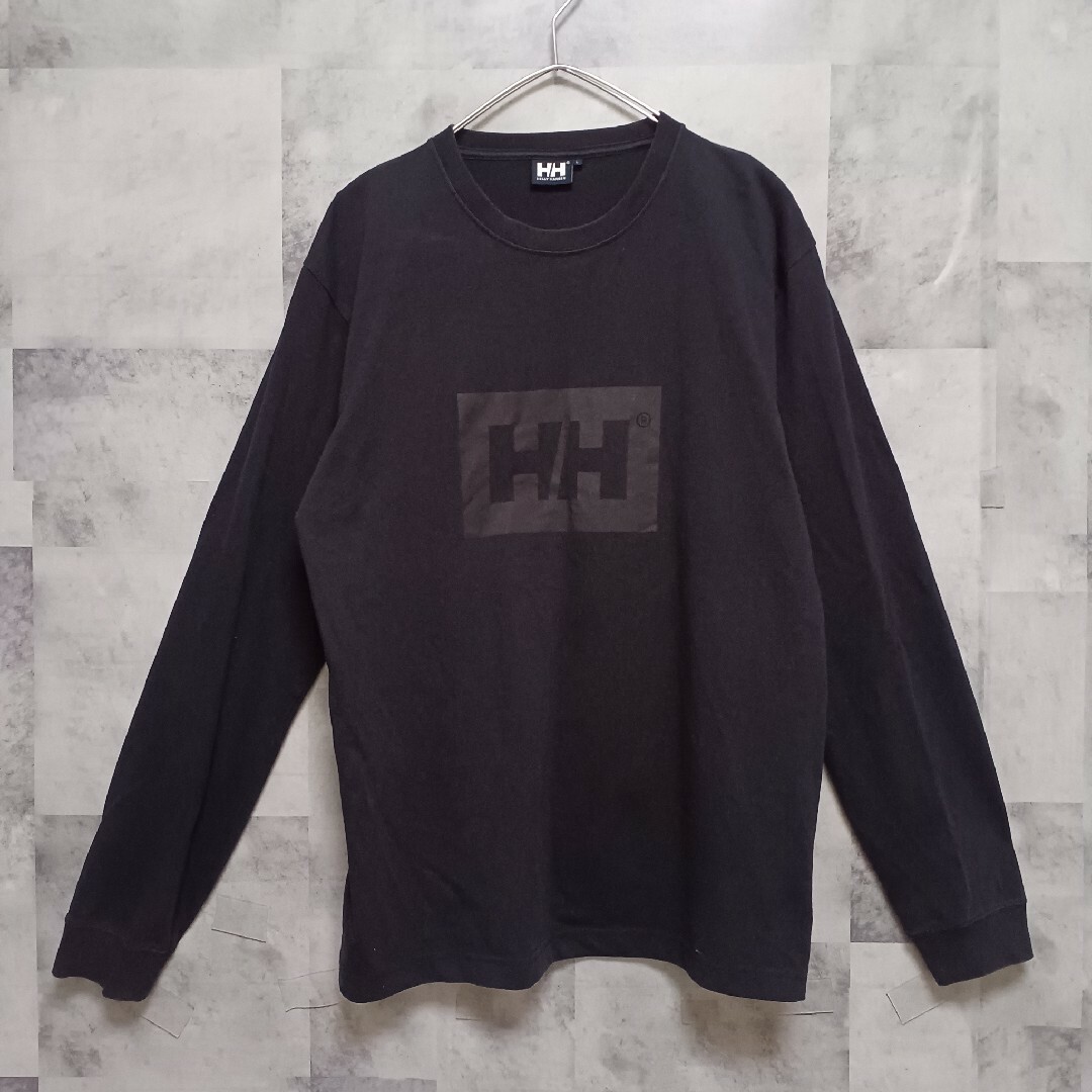 HELLY HANSEN(ヘリーハンセン)のHELLYHANSEN ヘリーハンセン メンズ ロンT ブラック L アウトドア メンズのトップス(Tシャツ/カットソー(七分/長袖))の商品写真