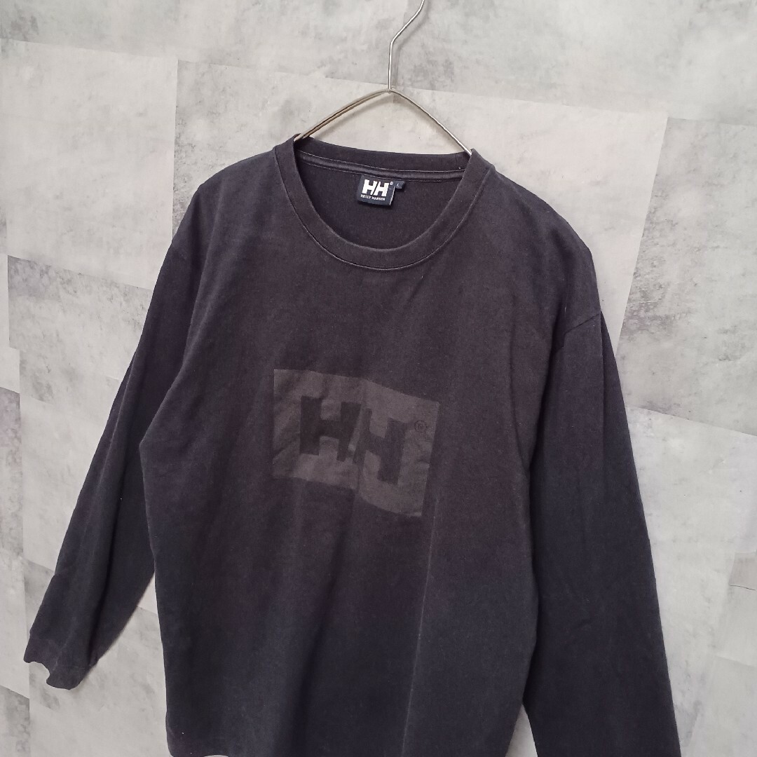 HELLY HANSEN(ヘリーハンセン)のHELLYHANSEN ヘリーハンセン メンズ ロンT ブラック L アウトドア メンズのトップス(Tシャツ/カットソー(七分/長袖))の商品写真