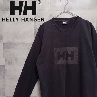 HELLYHANSEN ヘリーハンセン メンズ ロンT ブラック L アウトドア