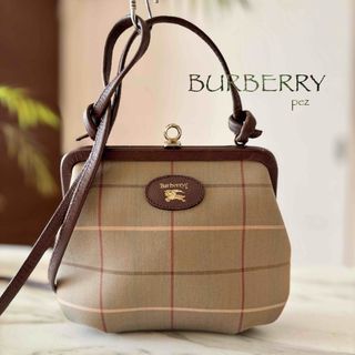 バーバリー(BURBERRY)の新品同様 BURBERRY バーバリー レザーショルダーバッグ(ショルダーバッグ)