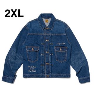 ヒューマンメイド(HUMAN MADE)の新品 24ss human made denim work jacket 2XL(Gジャン/デニムジャケット)