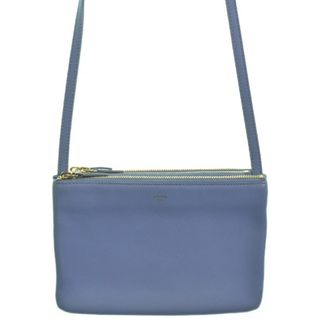 セリーヌ(celine)のCELINE セリーヌ ショルダーバッグ - 水色 【古着】【中古】(ショルダーバッグ)