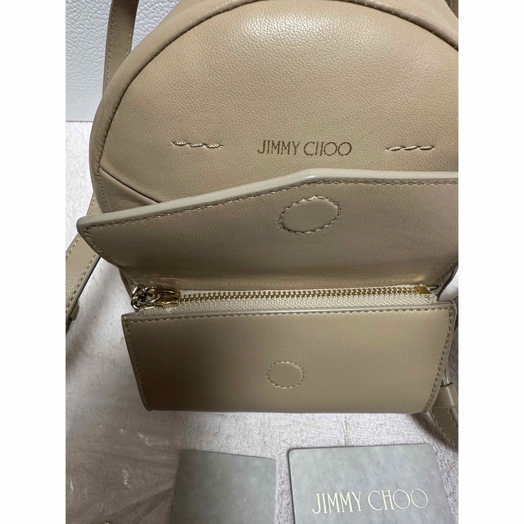 JIMMY CHOO(ジミーチュウ)の【超美品】Jimmy Choo リュック　カバン　 レディースのバッグ(リュック/バックパック)の商品写真