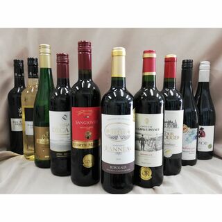 特価ワイン　金賞ワイン6本含む、世界各国750ml 計10本(ワイン)