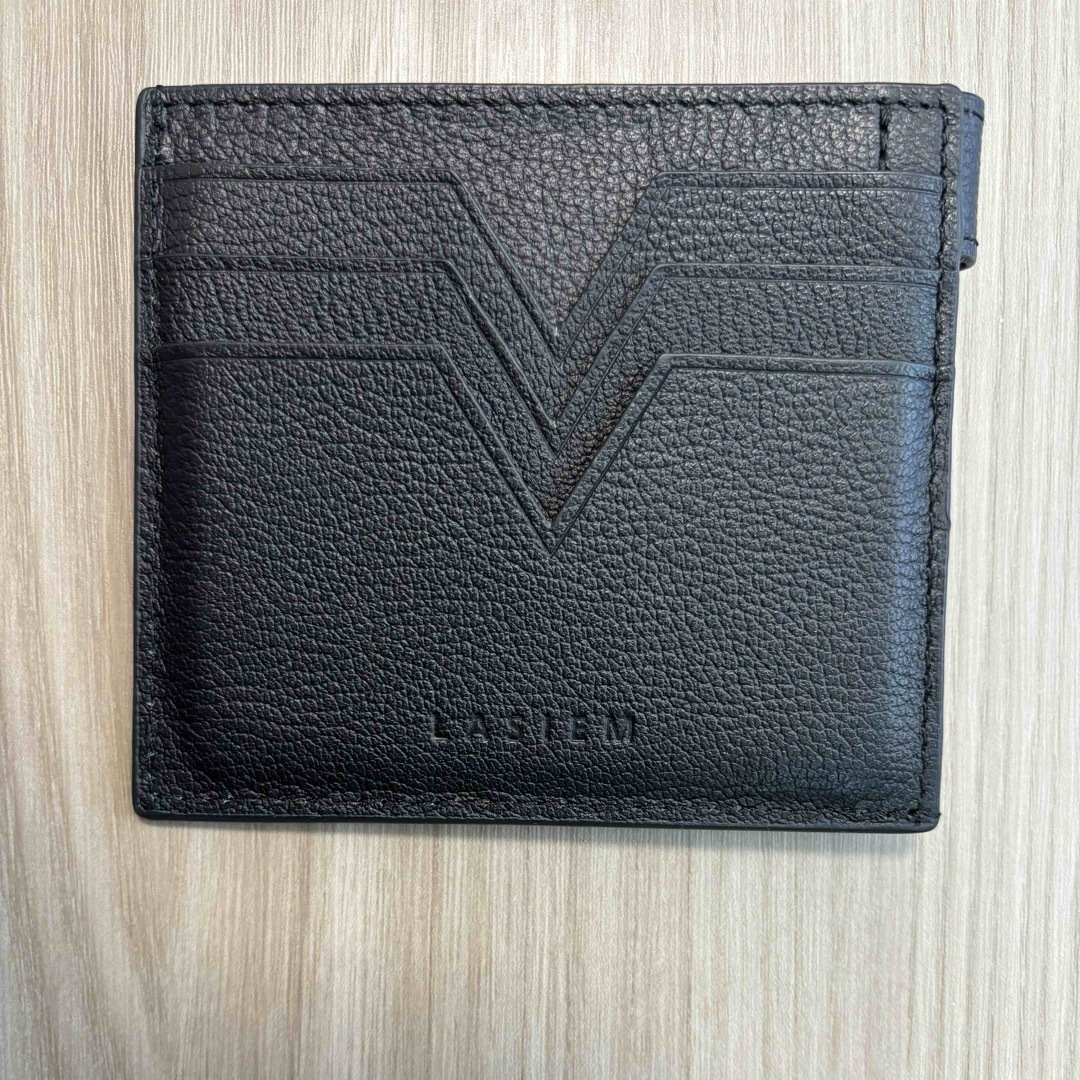 本革超薄型軽量ミニ財布 LASIEM メンズのファッション小物(折り財布)の商品写真