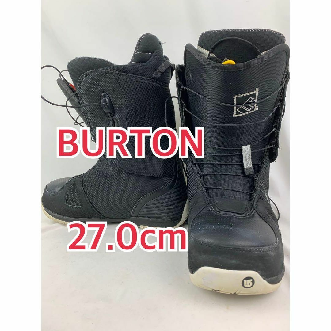 BURTON(バートン)のBURTON　メンズ　スノーボードブーツ　27cm クイックレース　スノボブーツ スポーツ/アウトドアのスノーボード(ブーツ)の商品写真