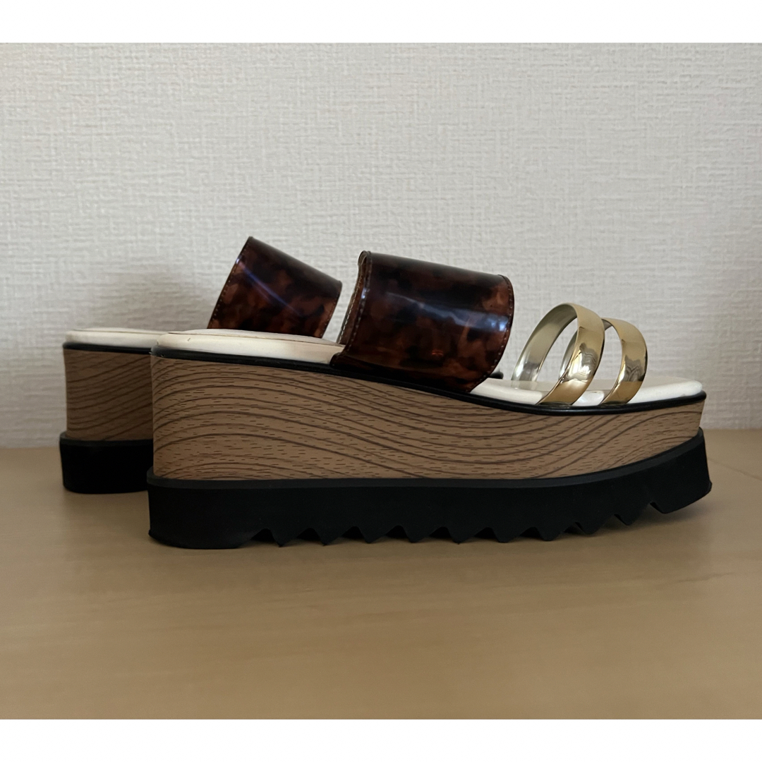 MURUA(ムルーア)のMURUA♡クリアウェッジサンダル レディースの靴/シューズ(サンダル)の商品写真