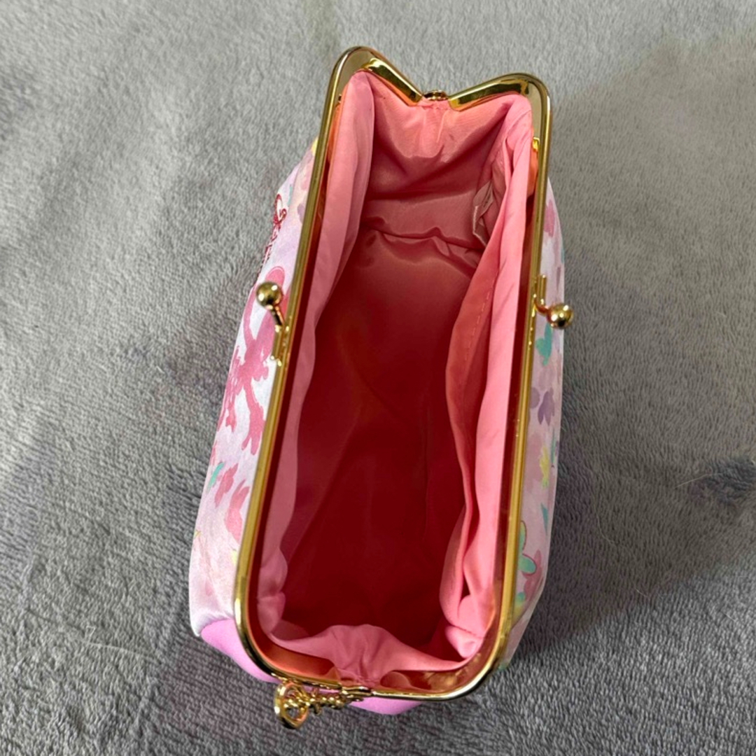 Disney(ディズニー)のミニー　がま口ポーチ　桜 レディースのファッション小物(ポーチ)の商品写真