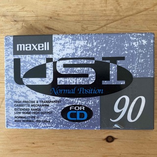 マクセル(maxell)のカセットテープ新品3種(その他)