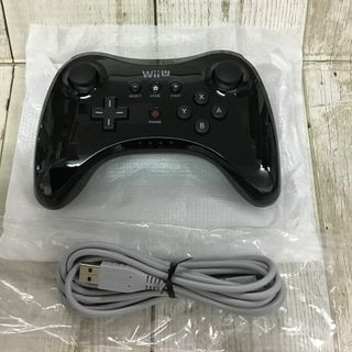 ニンテンドウ(任天堂)のWii U PRO コントローラー (kuro)(家庭用ゲーム機本体)