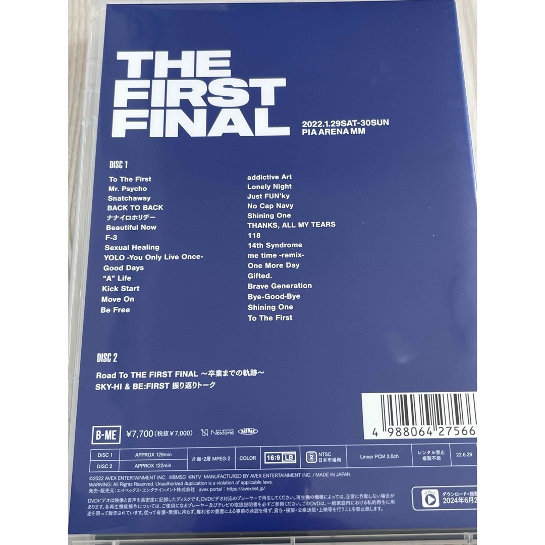 THE FIRST(ザファースト)のTHE　FIRST　FINAL DVD エンタメ/ホビーのDVD/ブルーレイ(ミュージック)の商品写真