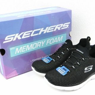 スケッチャーズ(SKECHERS)の訳あり スケッチャーズ 超軽量スリッポン 左22.5cm 右24cm【1212】(スニーカー)