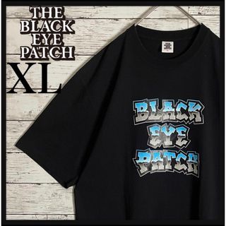 【即完売モデル】ブラックアイパッチ センタービックロゴ Tシャツ 希少デザイン(Tシャツ/カットソー(半袖/袖なし))