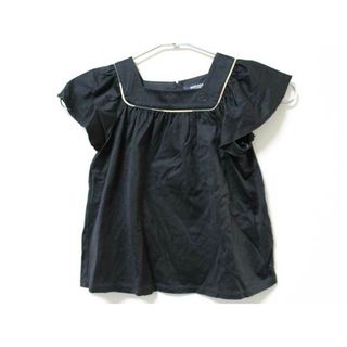 バーバリー(BURBERRY)の《バーバリー/BURBERRY》100cm 半袖Tシャツ/半袖カットソー 黒【中古】子供服 キッズ kids 女の子 夏 124032 tops(Tシャツ/カットソー)