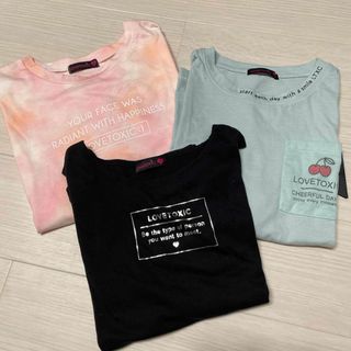 ラブトキシック(lovetoxic)のラブトキ　Tシャツ3枚セット(Tシャツ/カットソー)