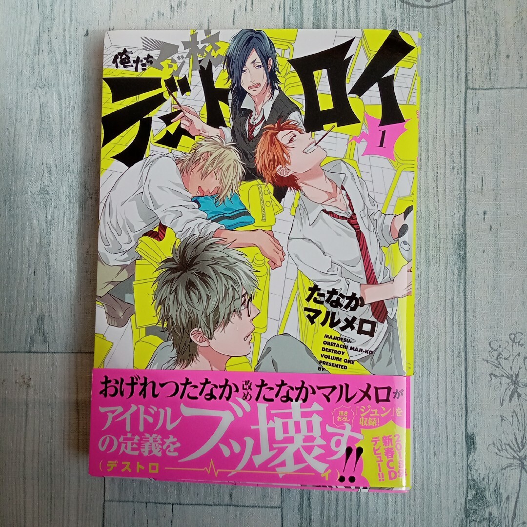 角川書店(カドカワショテン)の俺たちマジ校デストロイ １　帯付き エンタメ/ホビーの漫画(その他)の商品写真