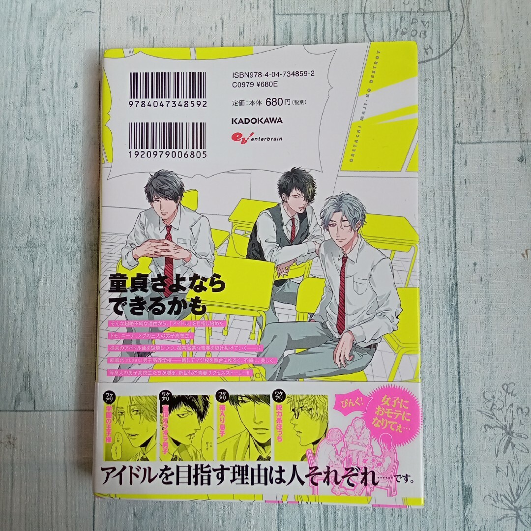 角川書店(カドカワショテン)の俺たちマジ校デストロイ １　帯付き エンタメ/ホビーの漫画(その他)の商品写真