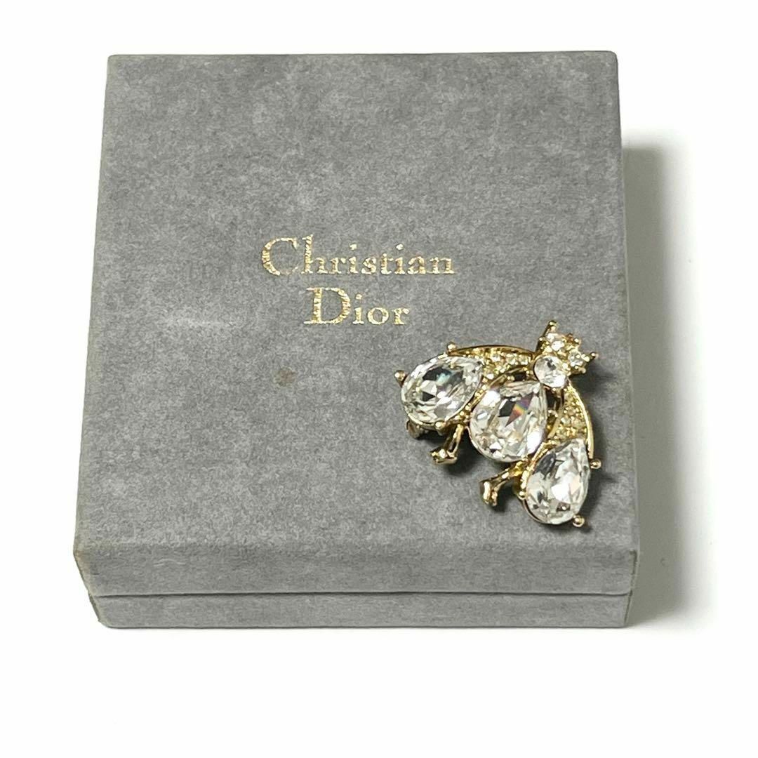 Christian Dior(クリスチャンディオール)の【ヴィンテージ希少】クリスチャンディオール　DIOR　ブローチ　はち　ビー レディースのアクセサリー(ブローチ/コサージュ)の商品写真