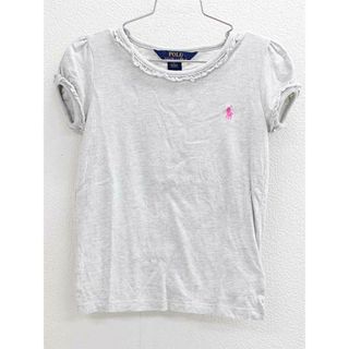 ラルフローレン(Ralph Lauren)の◇ラルフローレン/Ralph Lauren◇115cm 半袖カットソー/半袖Tシャツ ライトグレー【中古】子供服 キッズ kids 女の子 夏 926032 tops(Tシャツ/カットソー)