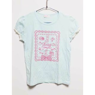 シャーリーテンプル(Shirley Temple)の‡シャーリーテンプル/Shirley Temple‡160cm 半袖Tシャツ/半袖カットソー ブルー【中古】子供服 キッズ kids ジュニア 女の子 夏 915032 tops(Tシャツ/カットソー)