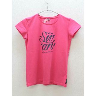 アルマーニ(Armani)の■アルマーニ ジュニア/Armani Junior ■166cm 半袖Tシャツ/半袖カットソー ピンク【中古】子供服 キッズ kids ジュニア 女の子 夏 516032 tops(Tシャツ/カットソー)