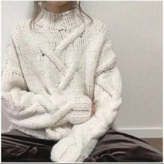 ザラ(ZARA)のZARA ざっくりニット(ニット/セーター)