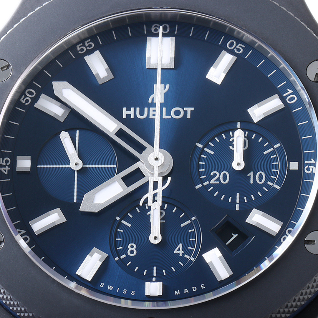 HUBLOT(ウブロ)のウブロ ビッグバン セラミックブルー 301.CI.7170.LR メンズ 中古 腕時計 メンズの時計(腕時計(アナログ))の商品写真