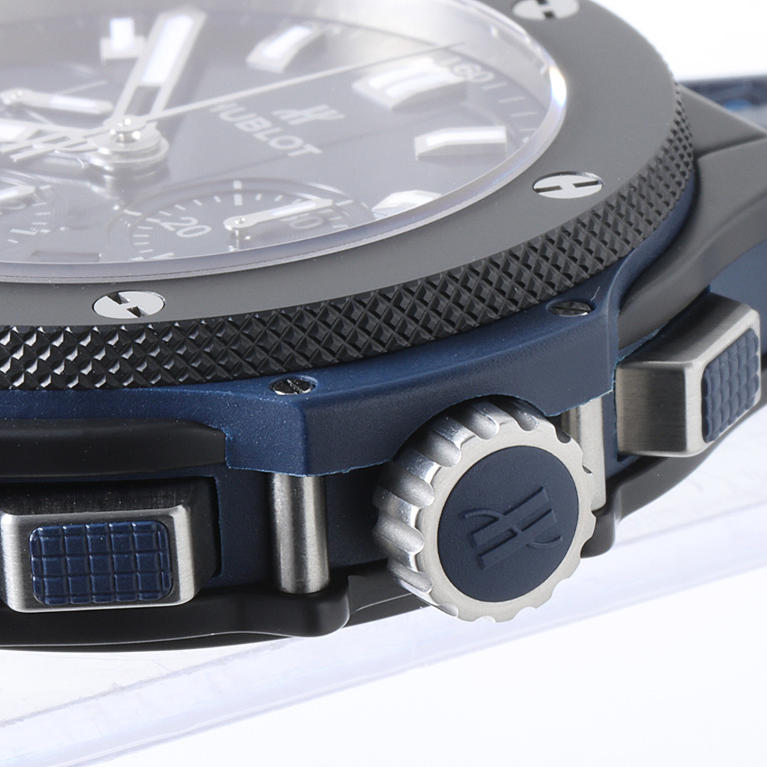 HUBLOT(ウブロ)のウブロ ビッグバン セラミックブルー 301.CI.7170.LR メンズ 中古 腕時計 メンズの時計(腕時計(アナログ))の商品写真