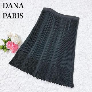 ■DANA PARIS CALM 立体プリーツウールスカート 厚手 13号(その他)