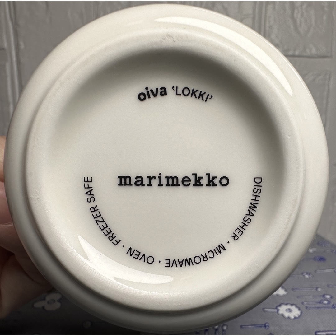 marimekko(マリメッコ)のレア！ 廃番  イエロー ロッキ ラテマグ 新品 未使用 マリメッコ インテリア/住まい/日用品のキッチン/食器(食器)の商品写真