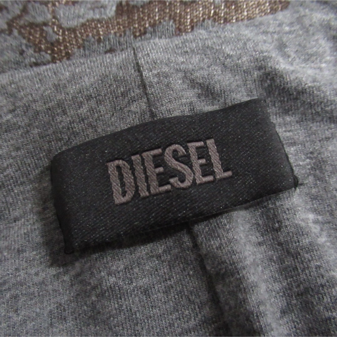 DIESEL(ディーゼル)のDIESEL スウェット テーラード ジャケット 総柄 ブレザー ジャージー レディースのジャケット/アウター(テーラードジャケット)の商品写真