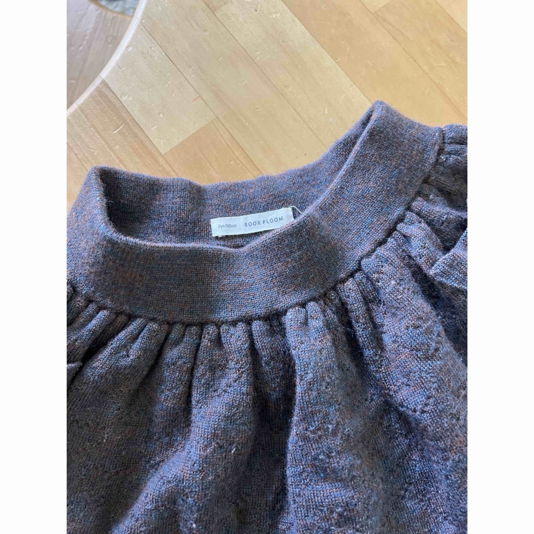 SOOR PLOOM(ソーアプルーム)のSoor Ploom ベスト&スカートセット　2y キッズ/ベビー/マタニティのキッズ服女の子用(90cm~)(スカート)の商品写真