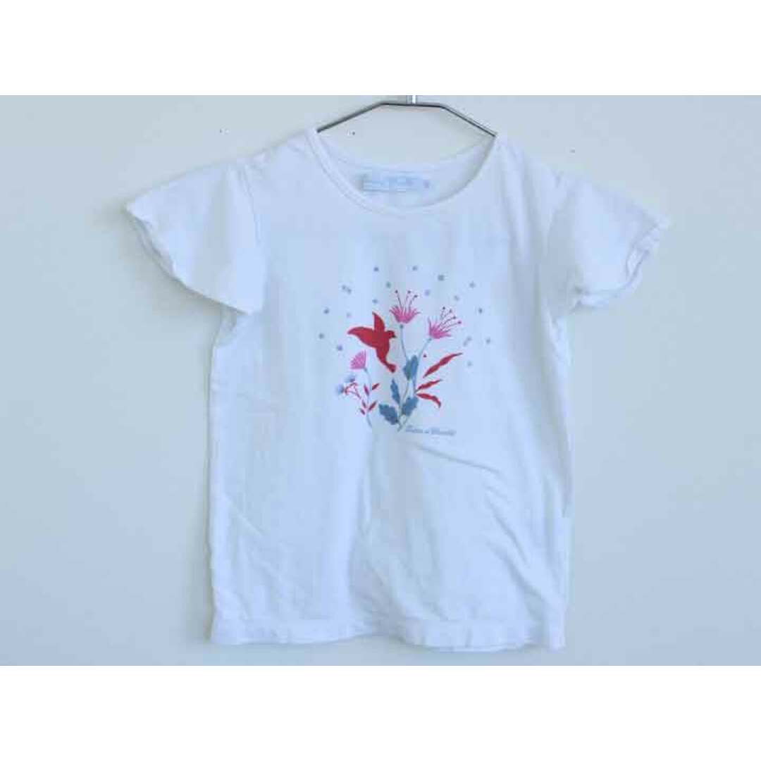 Tartine et Chocolat(タルティーヌ エ ショコラ)の†タルティーヌエショコラ/Tartine et Chocolat†120cm 半袖Tシャツ/半袖カットソー 白【中古】子供服 キッズ kids 女の子 夏 215032 tops キッズ/ベビー/マタニティのキッズ服女の子用(90cm~)(Tシャツ/カットソー)の商品写真