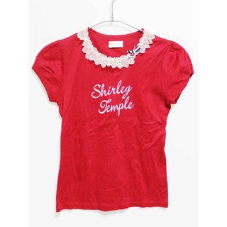 シャーリーテンプル(Shirley Temple)の‡シャーリーテンプル/Shirley Temple‡160cm 半袖Tシャツ/半袖カットソー 赤【中古】子供服 キッズ kids ジュニア 女の子 夏 915032 tops(Tシャツ/カットソー)