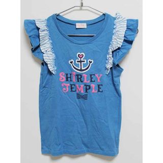 シャーリーテンプル(Shirley Temple)の‡シャーリーテンプル/Shirley Temple‡160cm ノースリーブ/カットソー/袖なし/半袖Tシャツ/半袖カットソー ブルー【中古】子供服 キッズ kids ジュニア 女の子 夏 915032 tops(Tシャツ/カットソー)