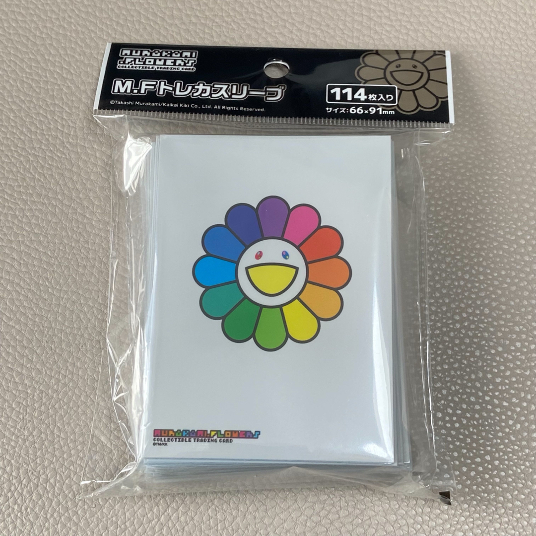 カイカイキキ(カイカイキキ)のMurakami.Flowers 108 フラワーズ 村上隆 スリーブ フラワー エンタメ/ホビーのトレーディングカード(カードサプライ/アクセサリ)の商品写真