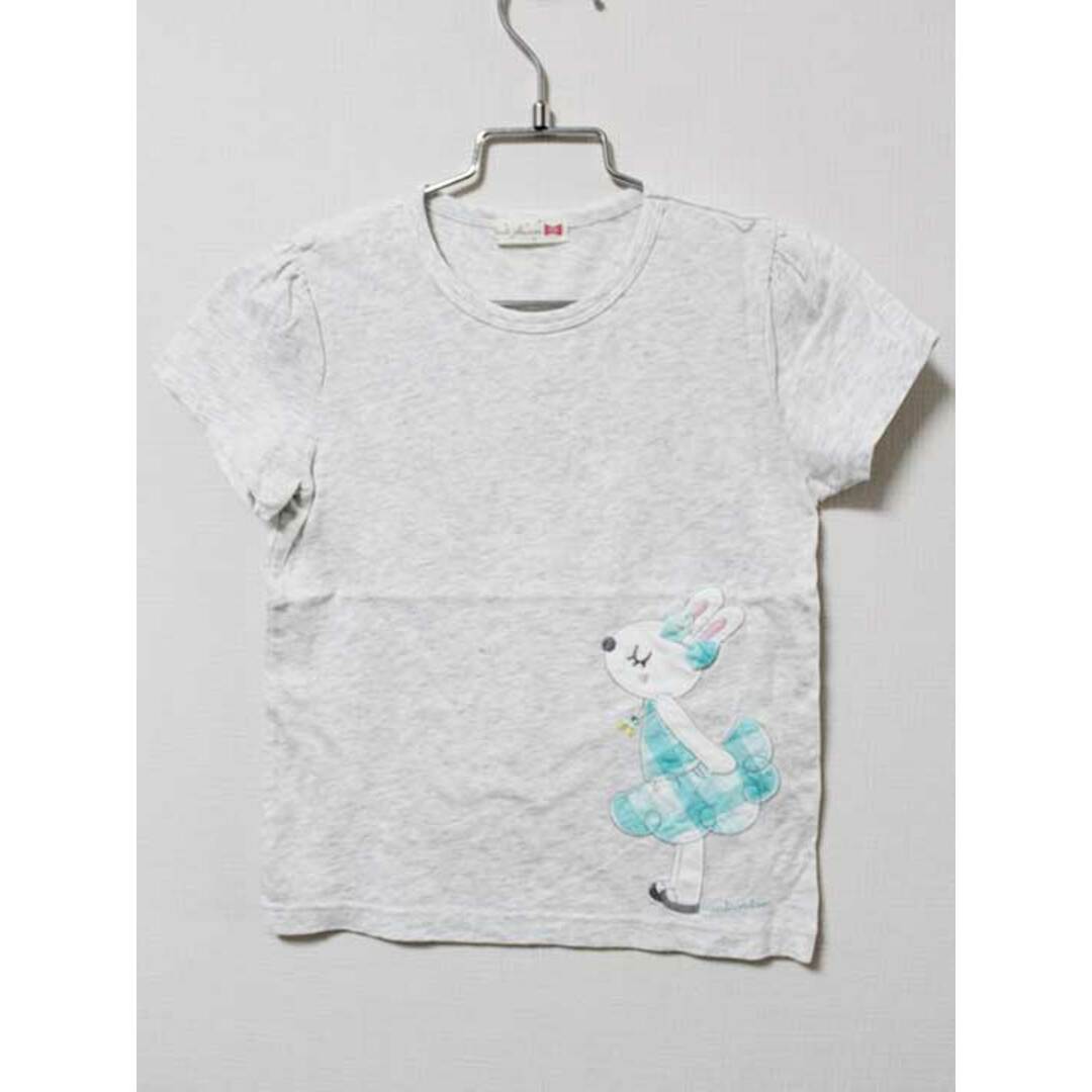 KP(ニットプランナー)の《ケーピー/KP》110cm 半袖Tシャツ/半袖カットソー グレー【中古】子供服 キッズ kids 女の子 夏 906032 tops キッズ/ベビー/マタニティのキッズ服女の子用(90cm~)(Tシャツ/カットソー)の商品写真