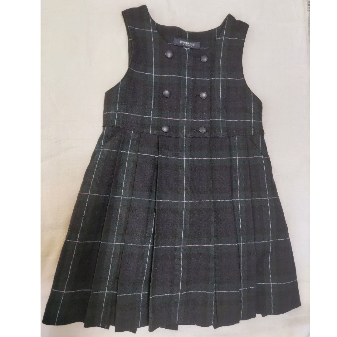 BURBERRY(バーバリー)のBURBERRY　ジャンパースカート キッズ/ベビー/マタニティのキッズ服女の子用(90cm~)(ドレス/フォーマル)の商品写真