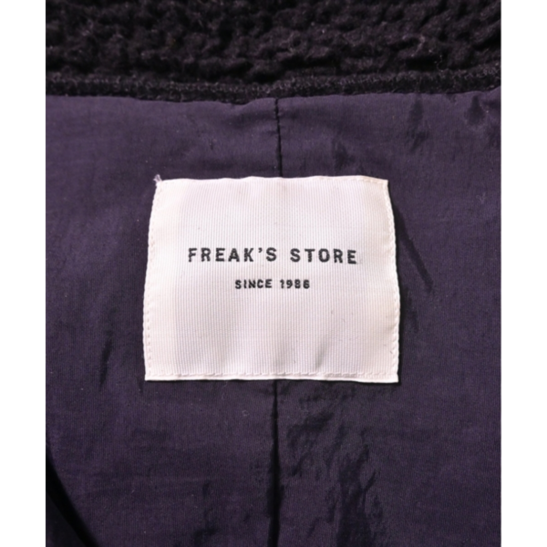 FREAK'S STORE(フリークスストア)のFREAK'S STORE フリークスストア コート（その他） F 黒 【古着】【中古】 レディースのジャケット/アウター(その他)の商品写真