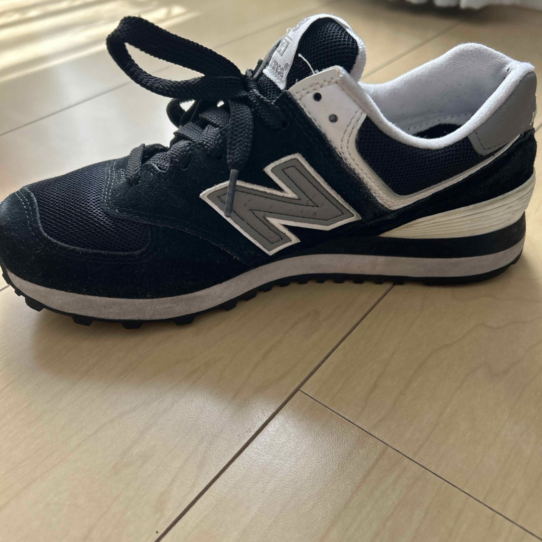 New Balance(ニューバランス)のNew Balance/574黒 レディースの靴/シューズ(スニーカー)の商品写真