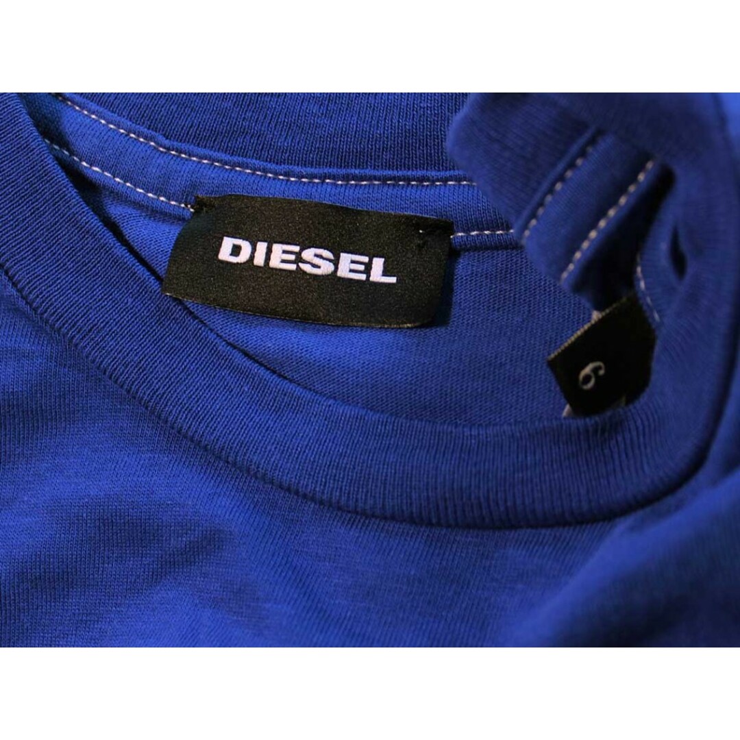 DIESEL(ディーゼル)の[ディーゼルキッズ/DIESEL kids]115cm 半袖カットソー/半袖Tシャツ 青【中古】子供服 キッズ kids 男の子 夏 605032 tops キッズ/ベビー/マタニティのキッズ服女の子用(90cm~)(Tシャツ/カットソー)の商品写真