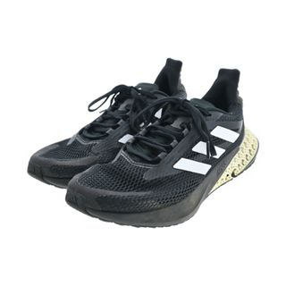 アディダス(adidas)のadidas アディダス スニーカー 28cm 黒 【古着】【中古】(スニーカー)